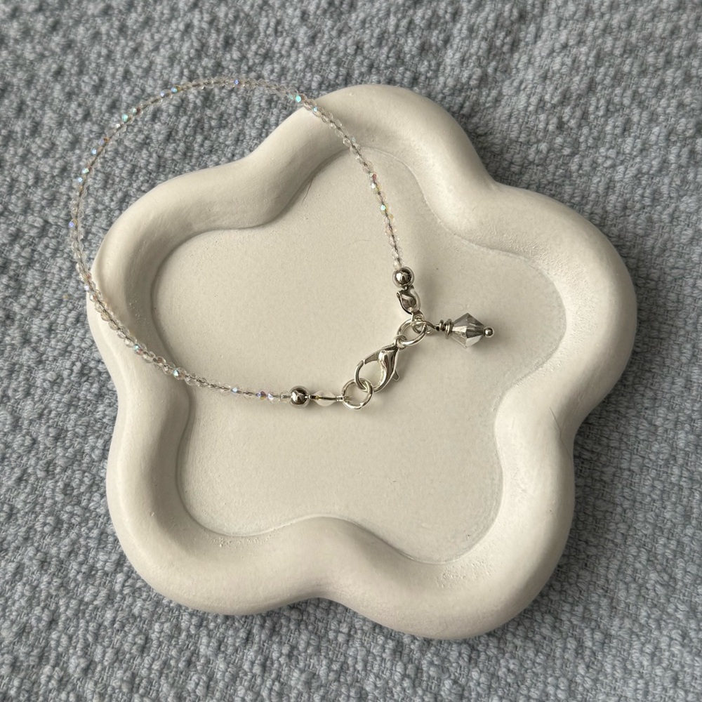 Clear AB Minimal Bracelet